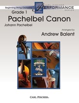 Pachelbel Canon Orchestra sheet music cover